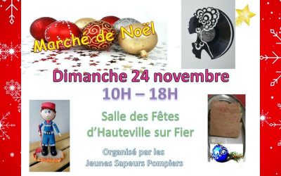 Nansca présent dimanche 24 novembre au Marché de Noël de Hauteville-sur-Fier