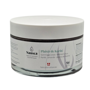 Gommage Corps Karité, Argan, Amande douce Plaisir de Karité (200ml)